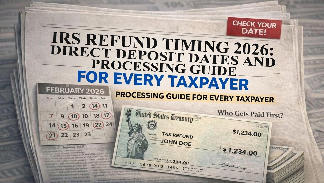 IRS Refund Timing 2026