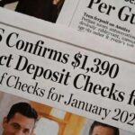 IRS Confirms $1,390 Direct Deposit Relief Checks for January 2026